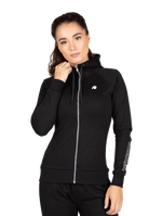 Marion Zipped Hoodie - Black