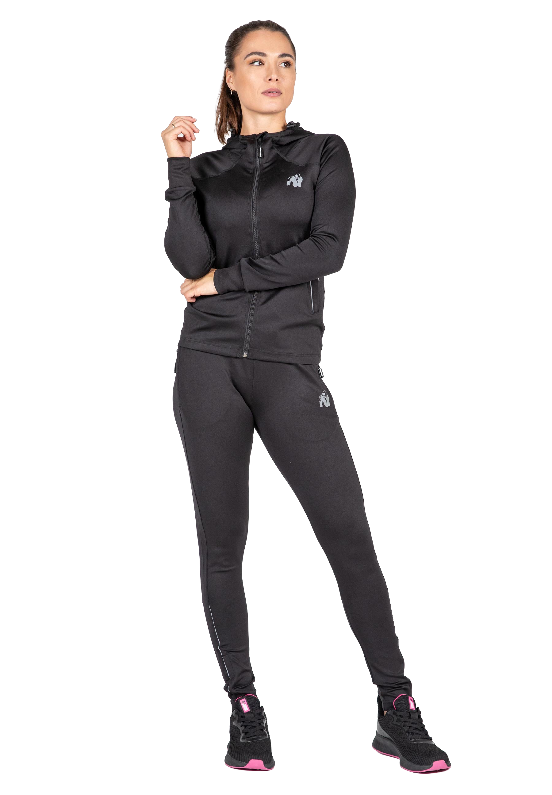 Halsey Track Jacket - Black
