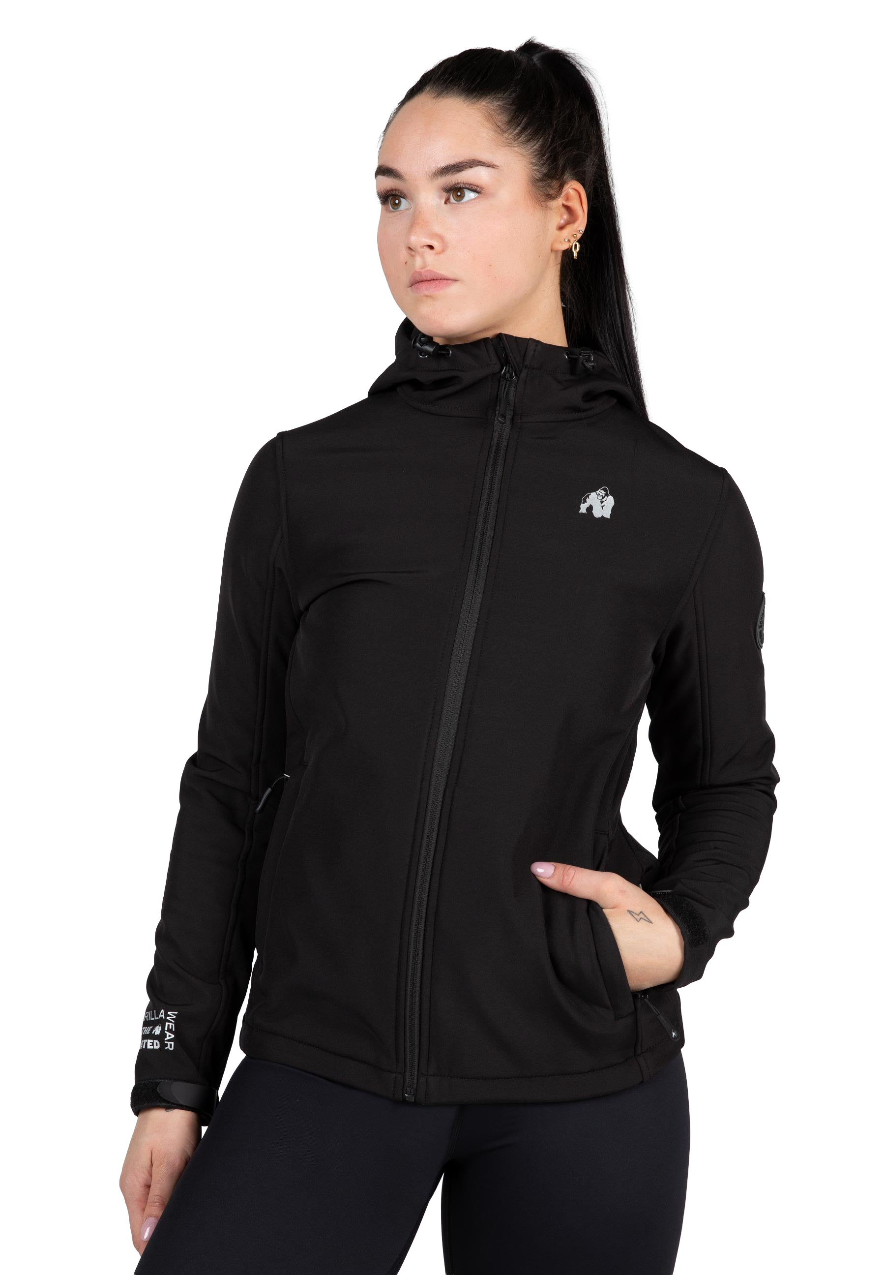 Mina Softshell Jacket - Black