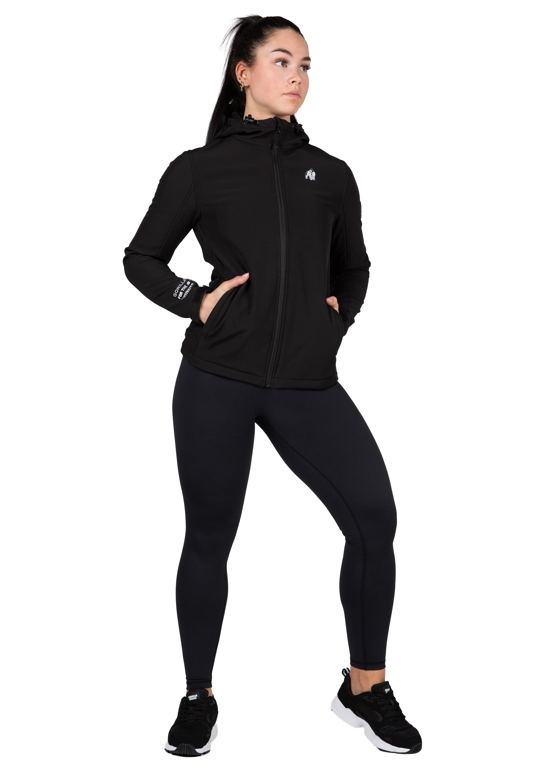 Mina Softshell Jacket - Black