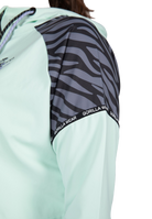 Zion Cropped Hoodie - Mint Green