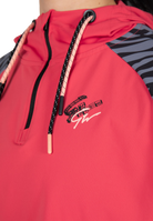 Zion Cropped Hoodie - Red