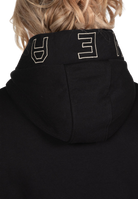 Tracey Cropped Hoodie - Black