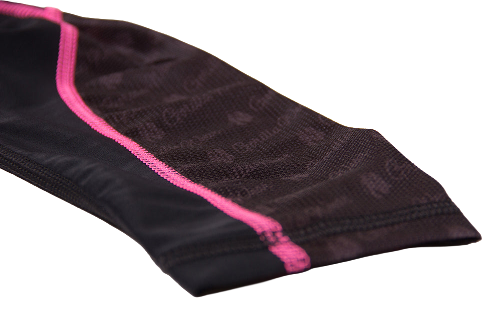 Carlin Compression Tight - Black/Pink