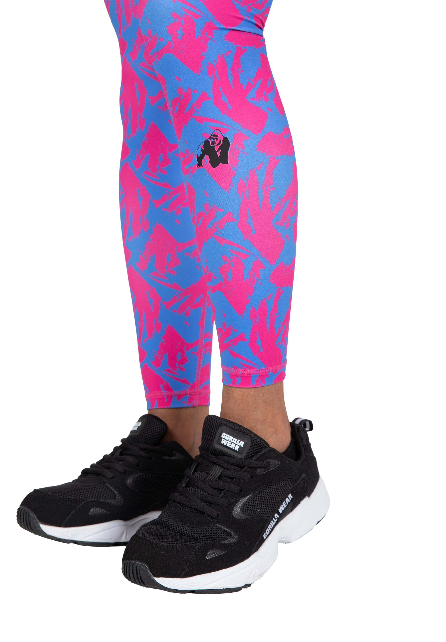 Colby Leggings - Blue/Pink