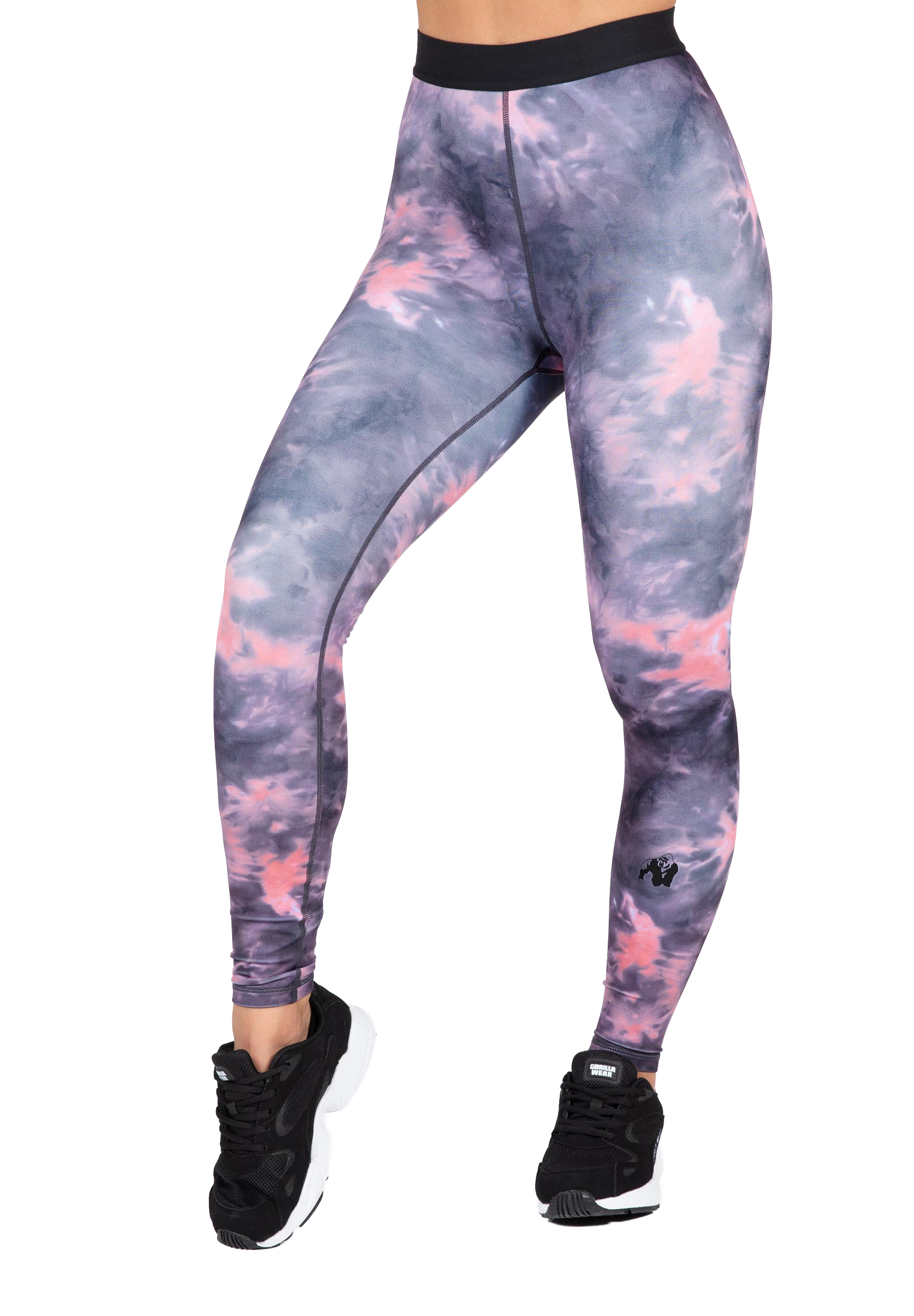 Colby Leggings - Gray/Pink