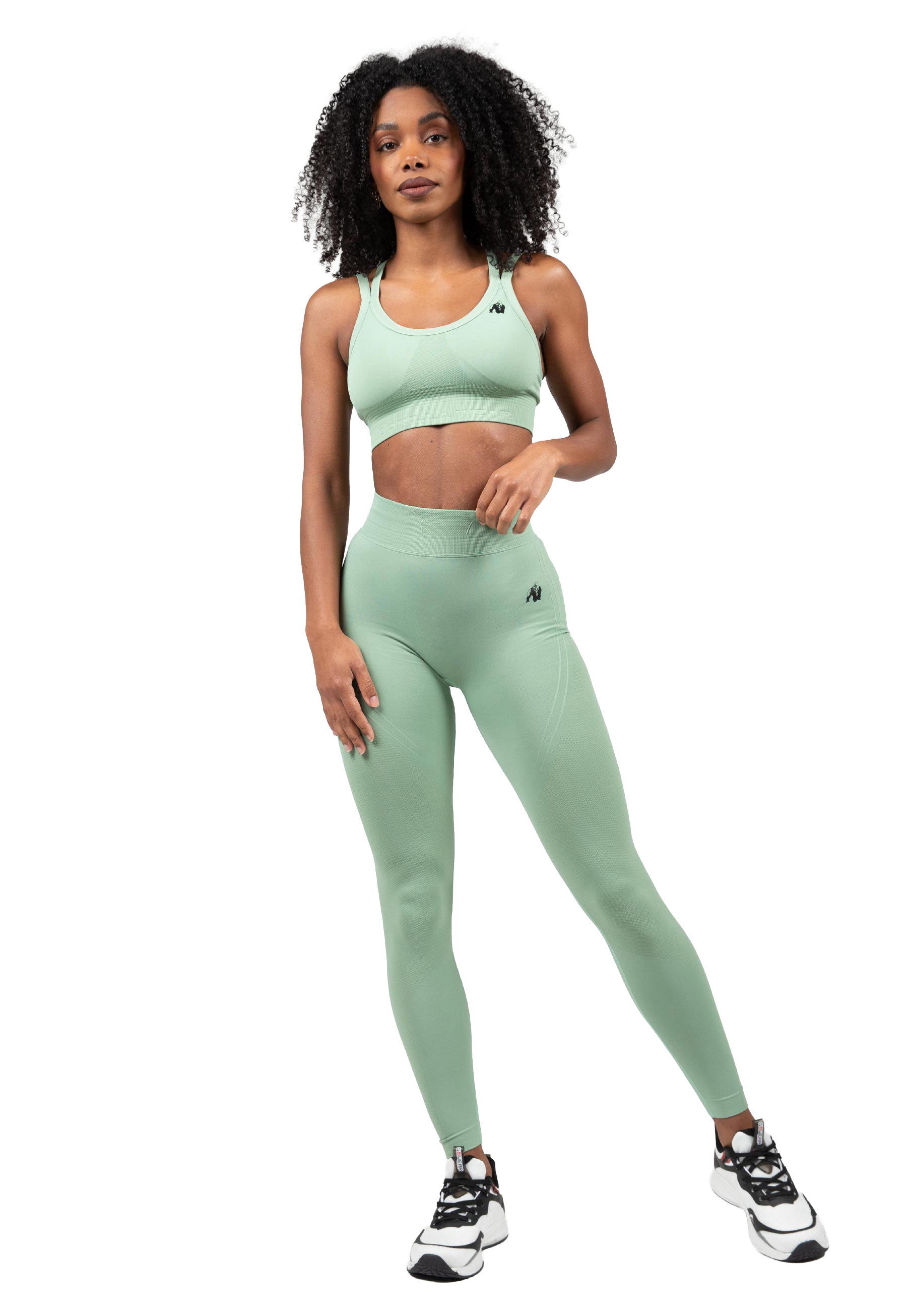 Whitney Seamless Leggings - Green