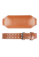 GW 6- Inch Padded Leather Lifting Belt - Brown