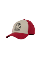 Buckley Cap - Red/Beige