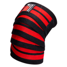 Knee Wraps - Black/Red