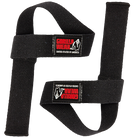 Non-Padded Lifting Straps - Black