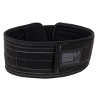 Gorilla Wear 4 Inch Nylon Lifting Belt - Black/Gray