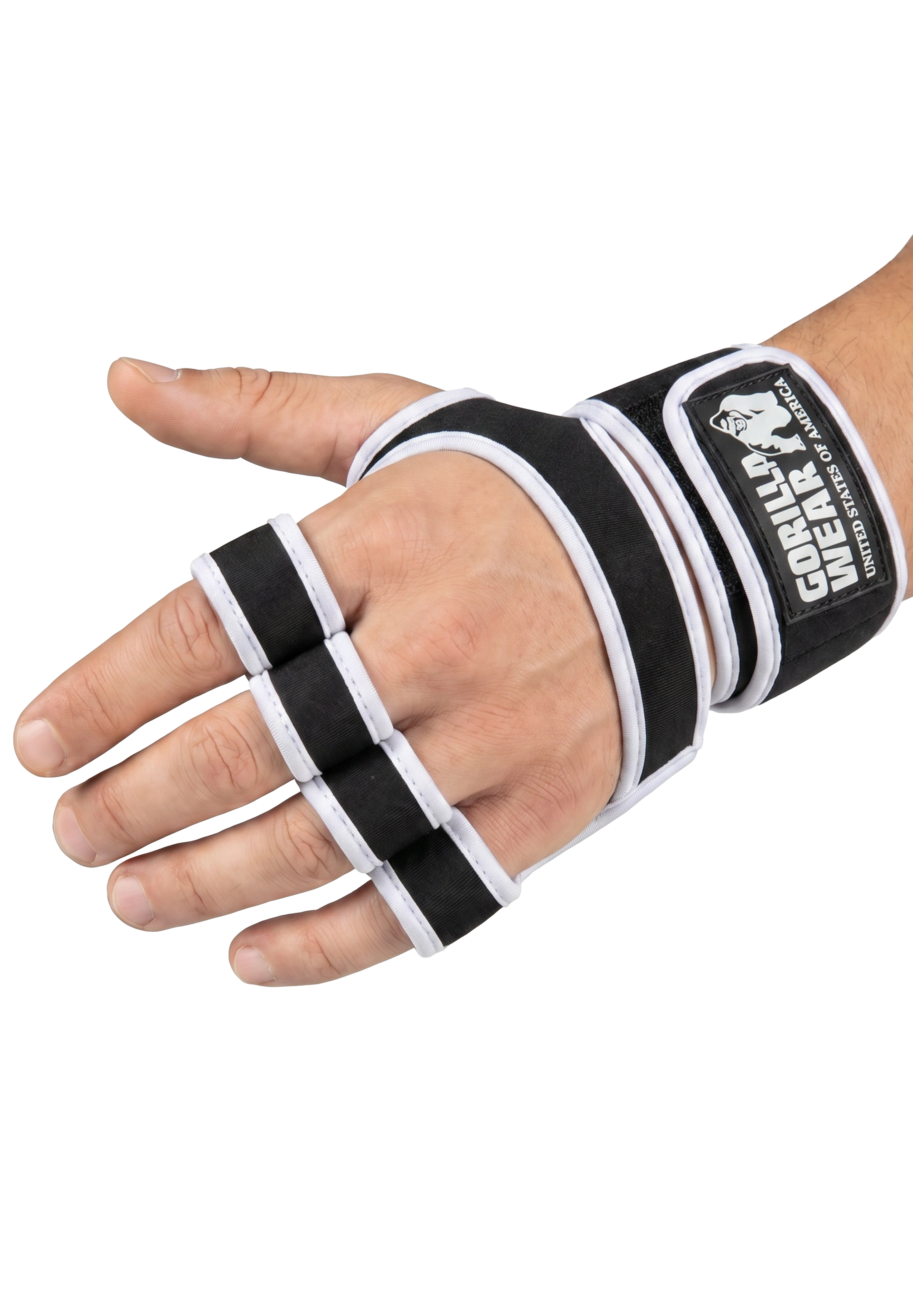 Yuma Workout Gloves - Black/White