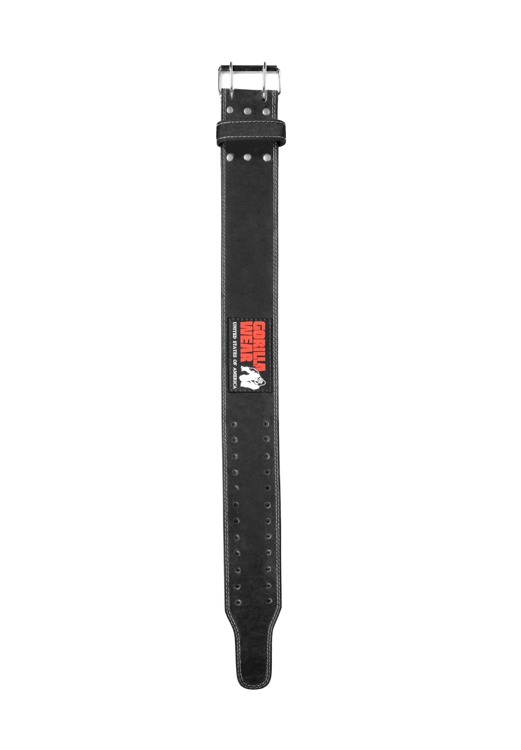 GW 4-inch Leather Lifting Belt - Black