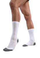 Performance Crew Socks - White