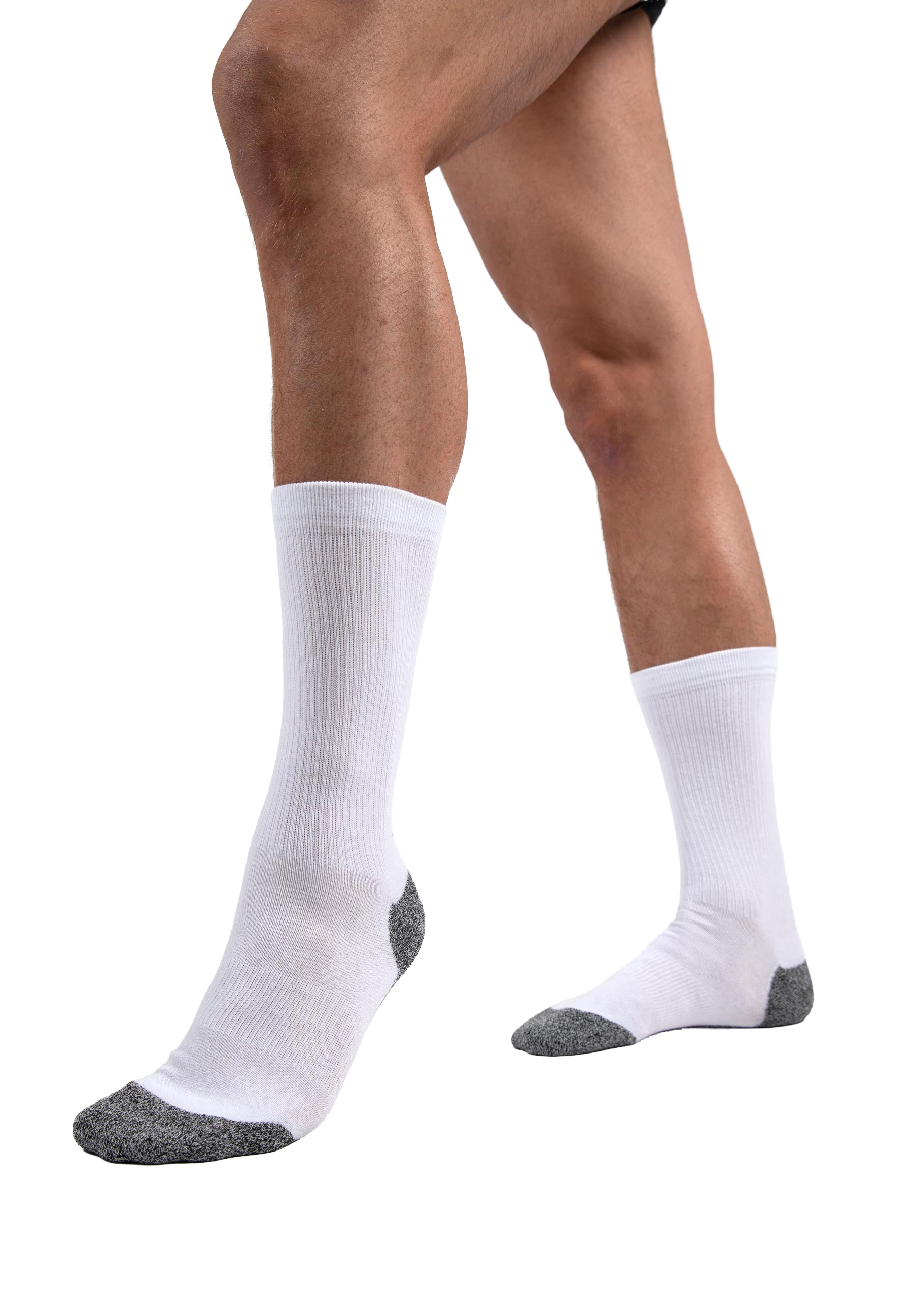 Performance Crew Socks - White