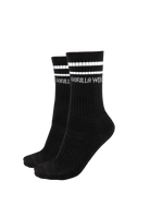 Crew Socks (2 Pack) - Black