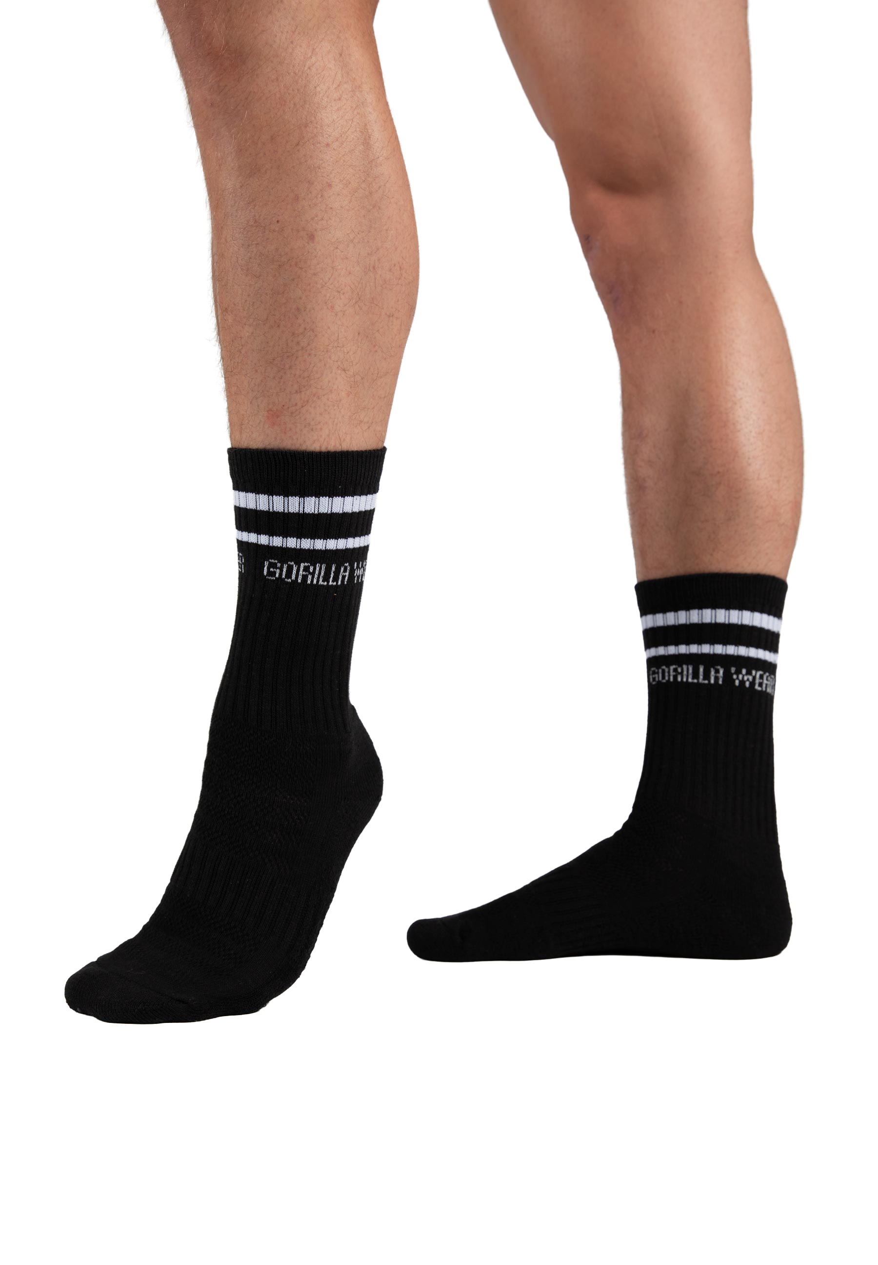Crew Socks (2 Pack) - Black