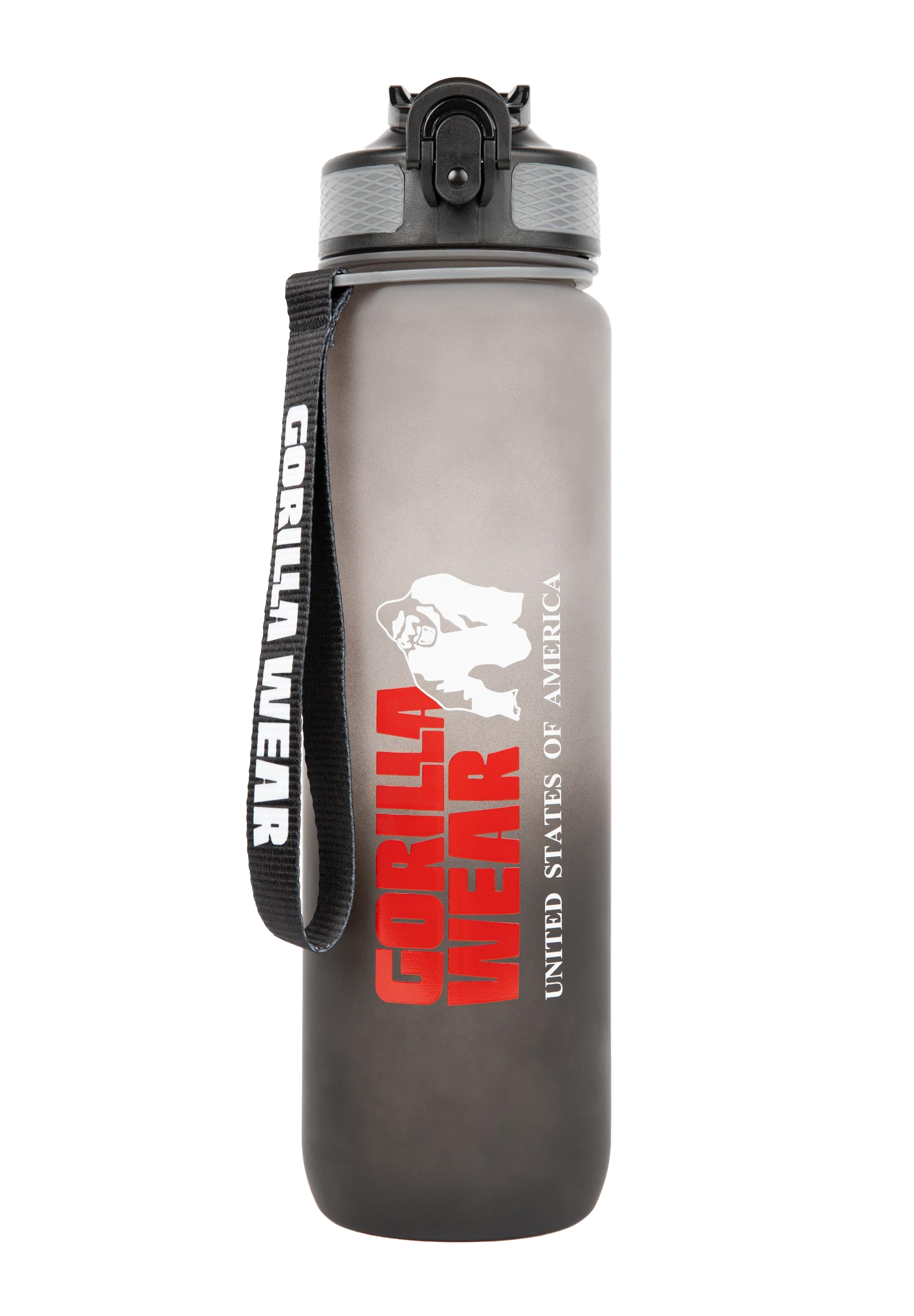Gradient Water Bottle - Black/Red