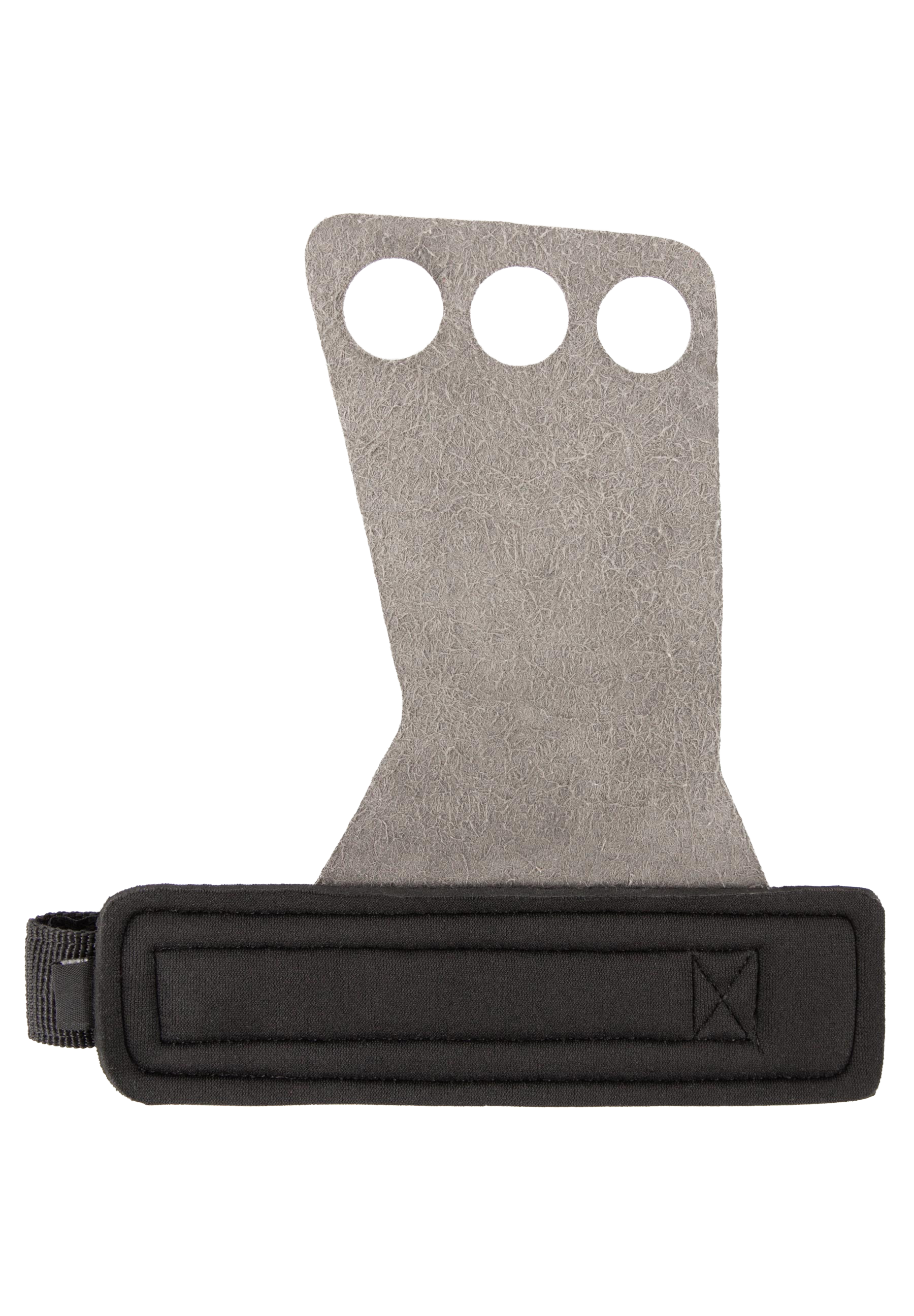 3-Hole Carbon Lifting Grips - Black