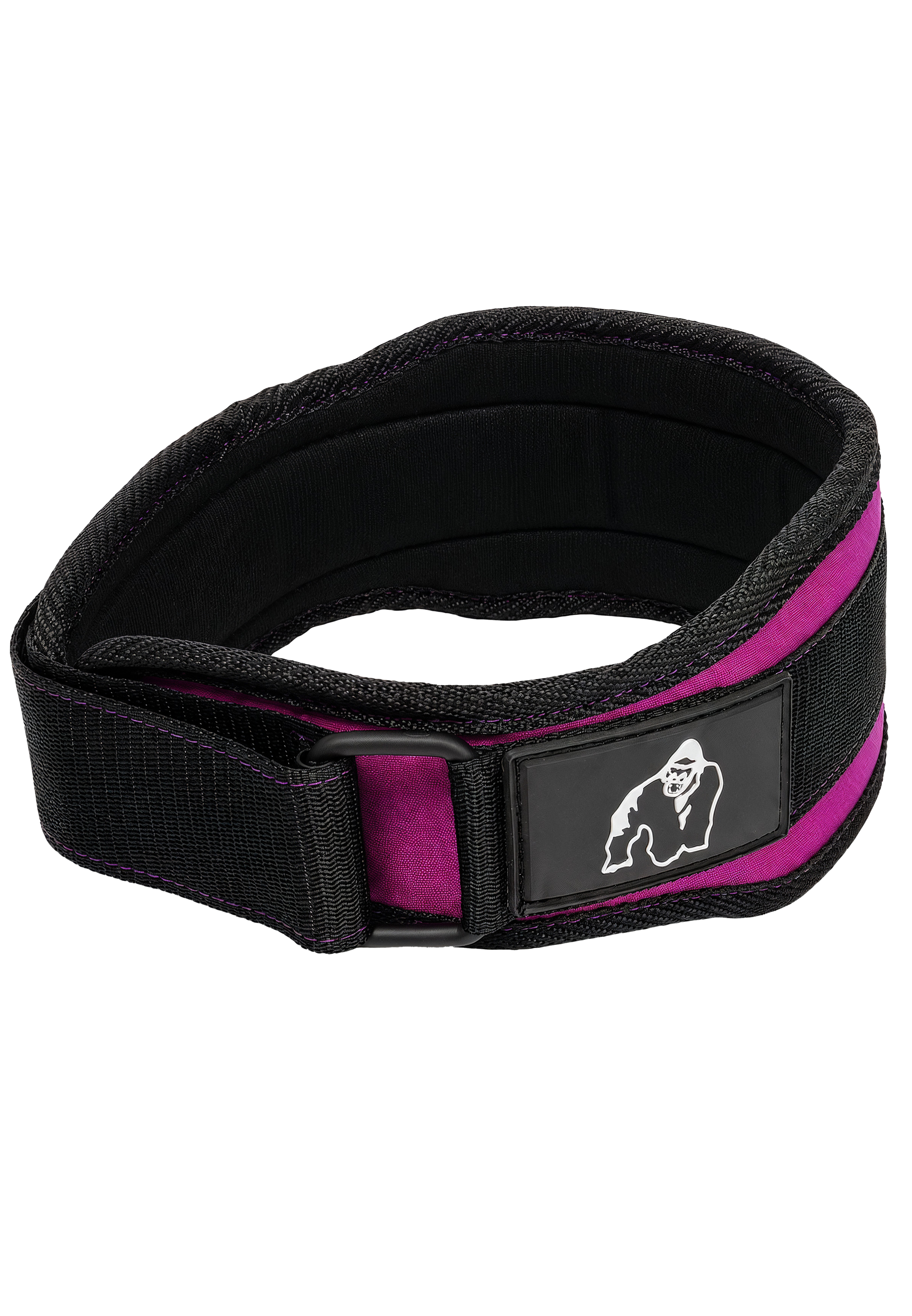 Gorilla Wear 4 Inch Women's Lifting Belt - Black/Purple