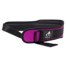 Gorilla Wear 4 Inch Women's Lifting Belt - Black/Purple
