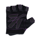 Women's Fitness Gloves - Black/Purple