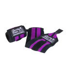 Women's Wrist Wraps - Black/Purple