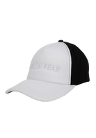 Sharon Ponytail Cap - White/Black
