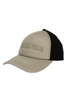 Sharon Ponytail Cap - Beige/Black