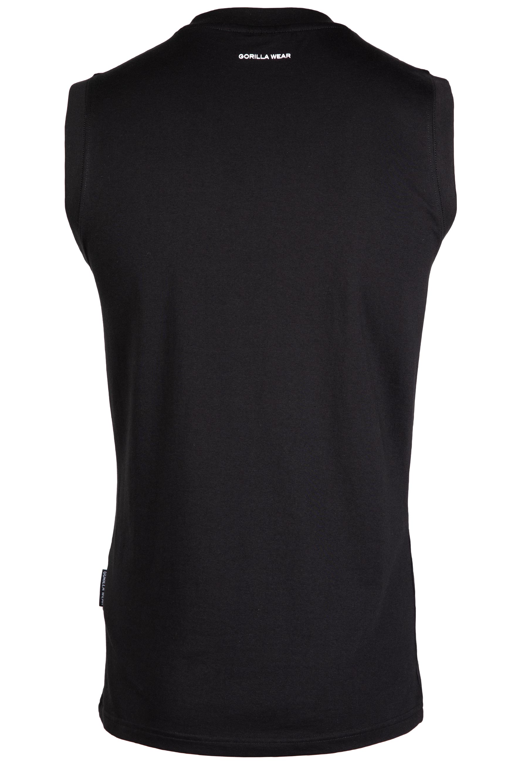 Sorrento Sleeveless T-Shirt - Black | GorillaWearUsa