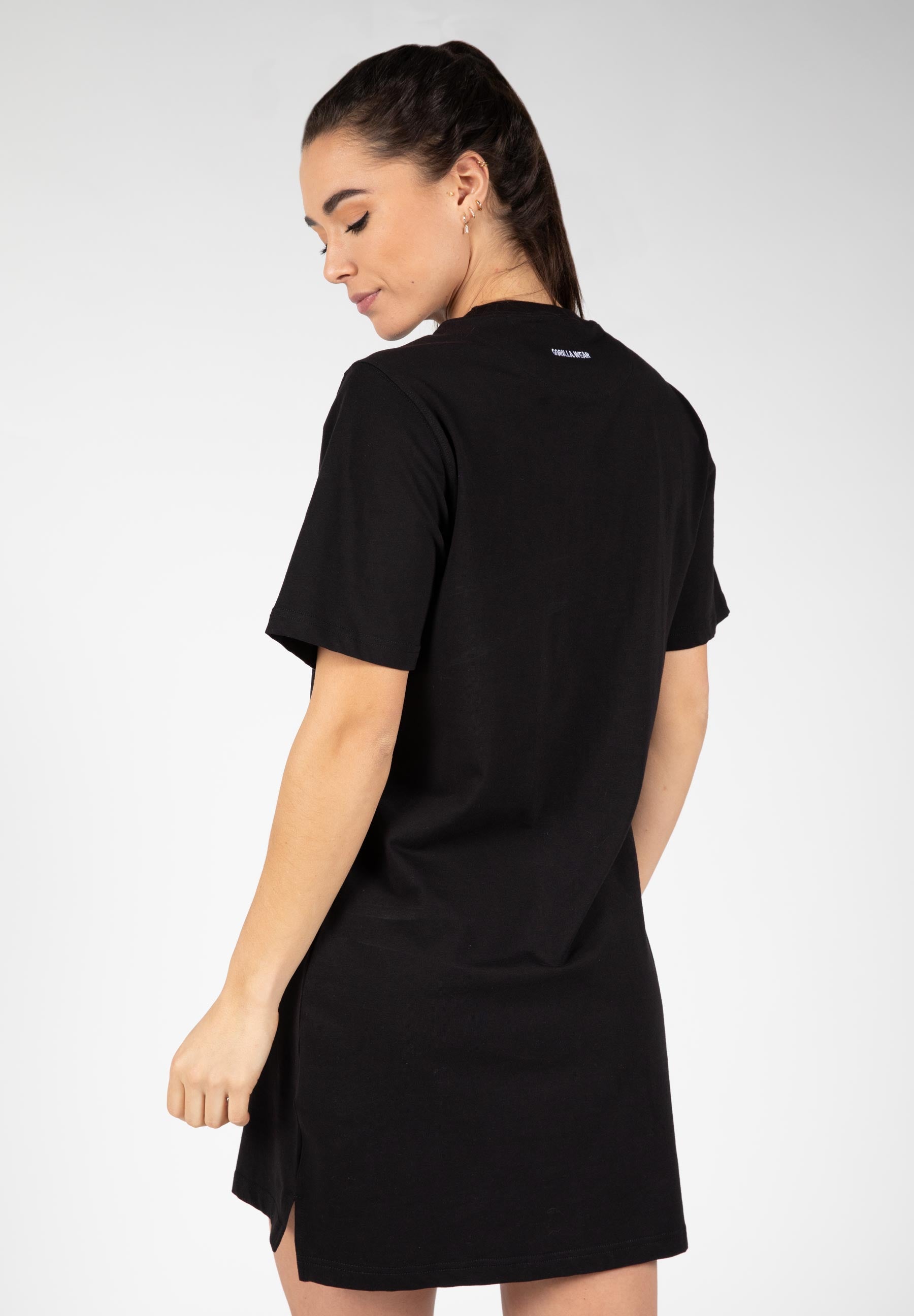 Neenah T-Shirt Dress - Black Neenah T-Shirt Dress - Black