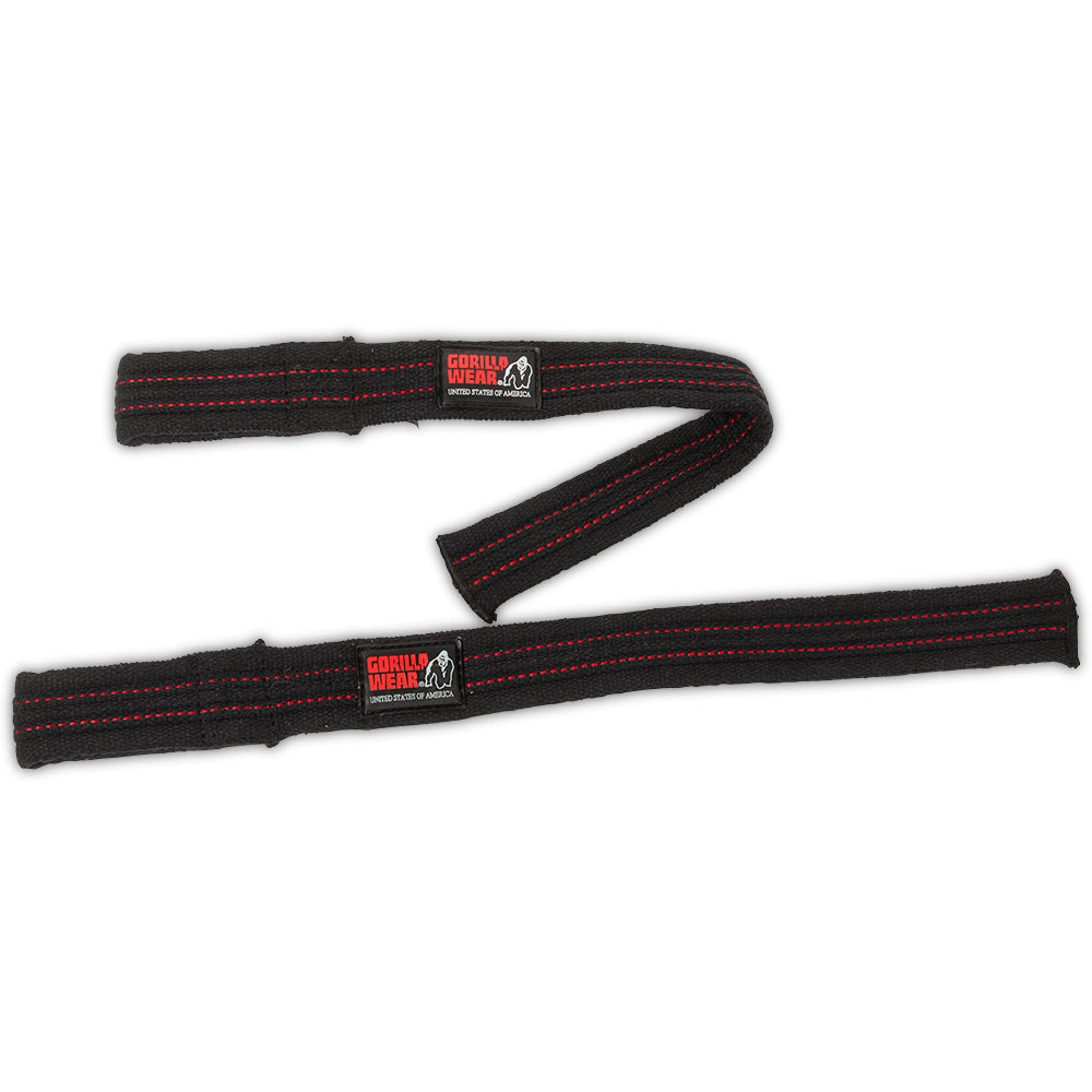 Hardcore Lifting Straps - Black | GorillaWearUsa